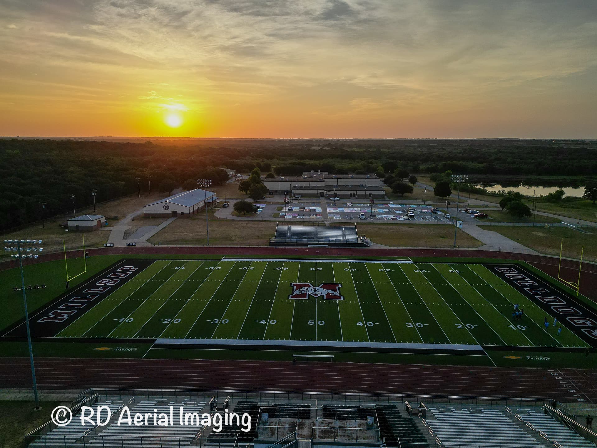 Millsap Bulldogs Stadium at Sunrise